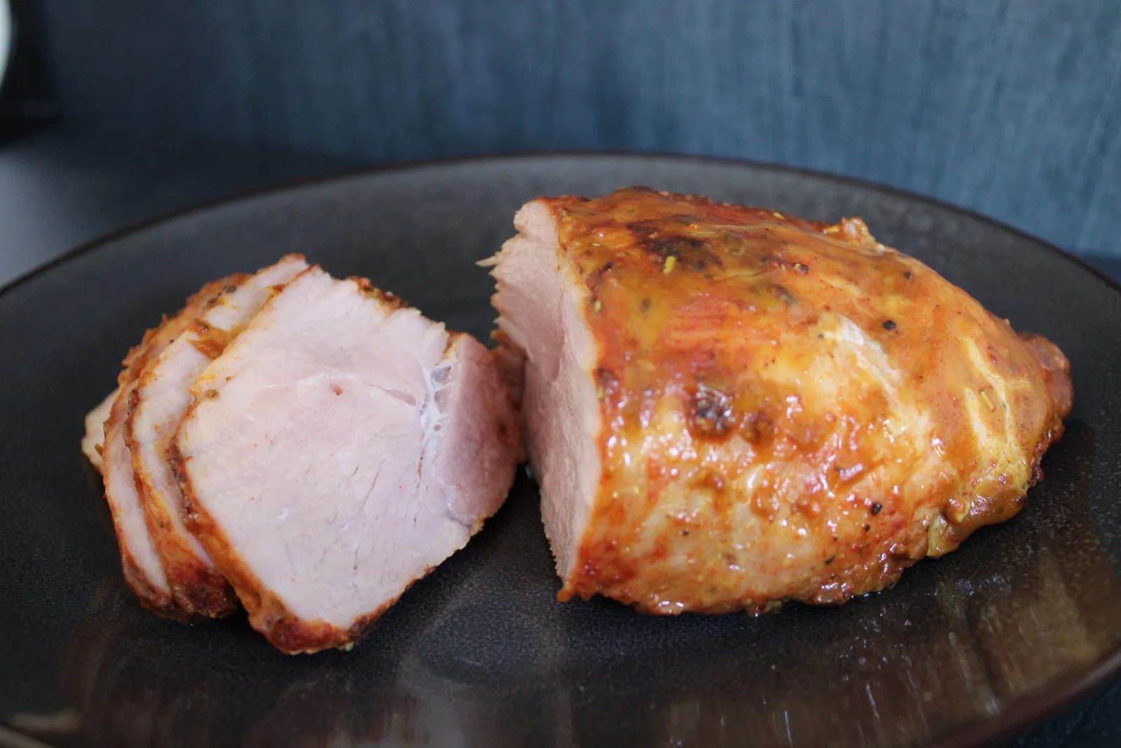 Honey-mustard BBQ ham