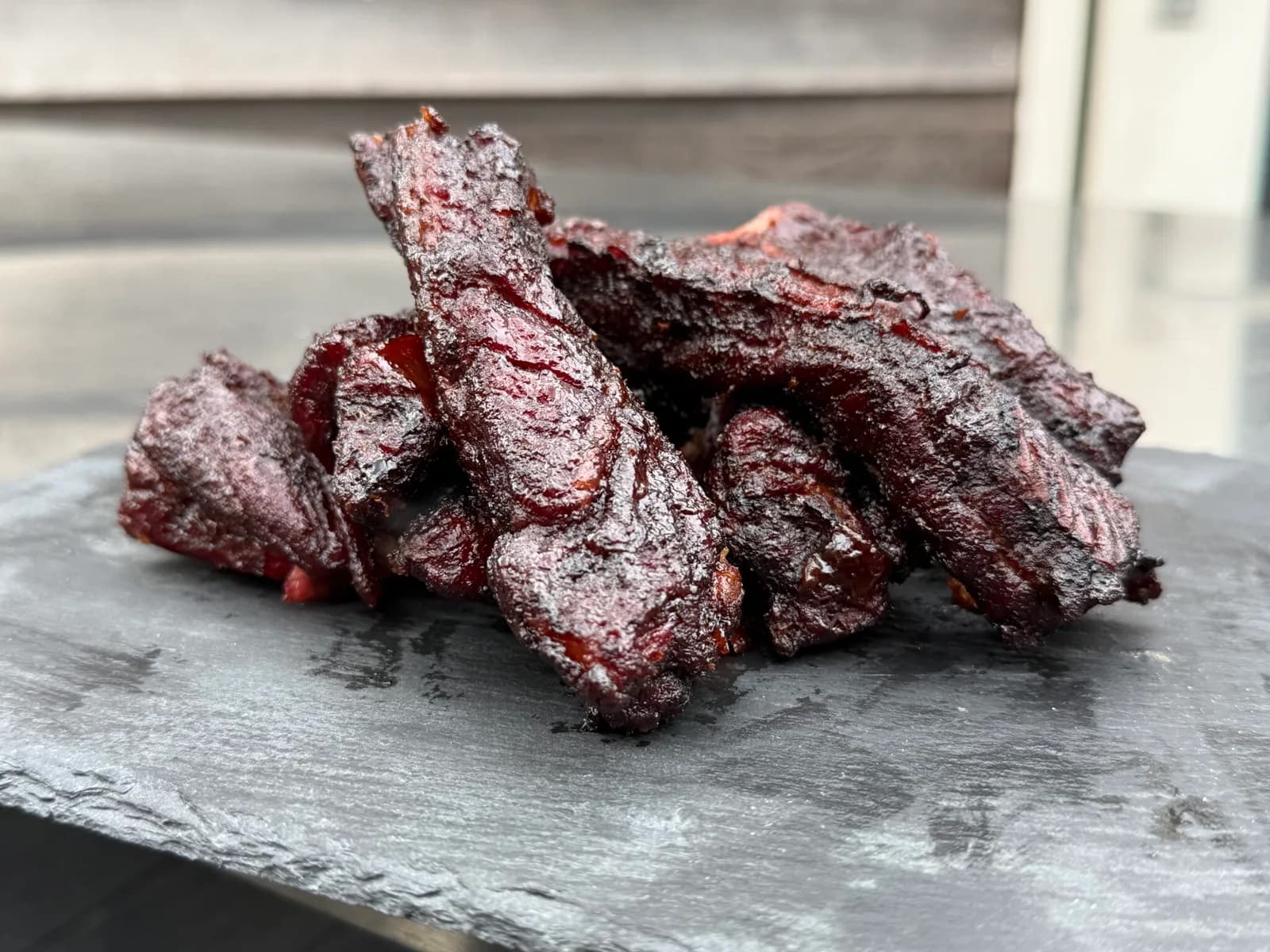 Beer-braised beef rib fingers