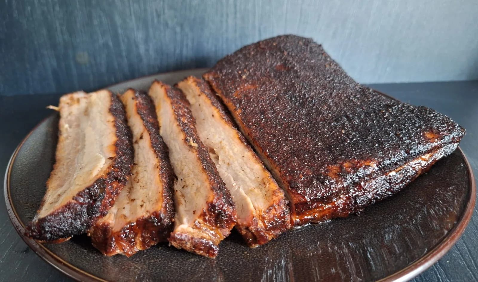 Brisket-style pork belly