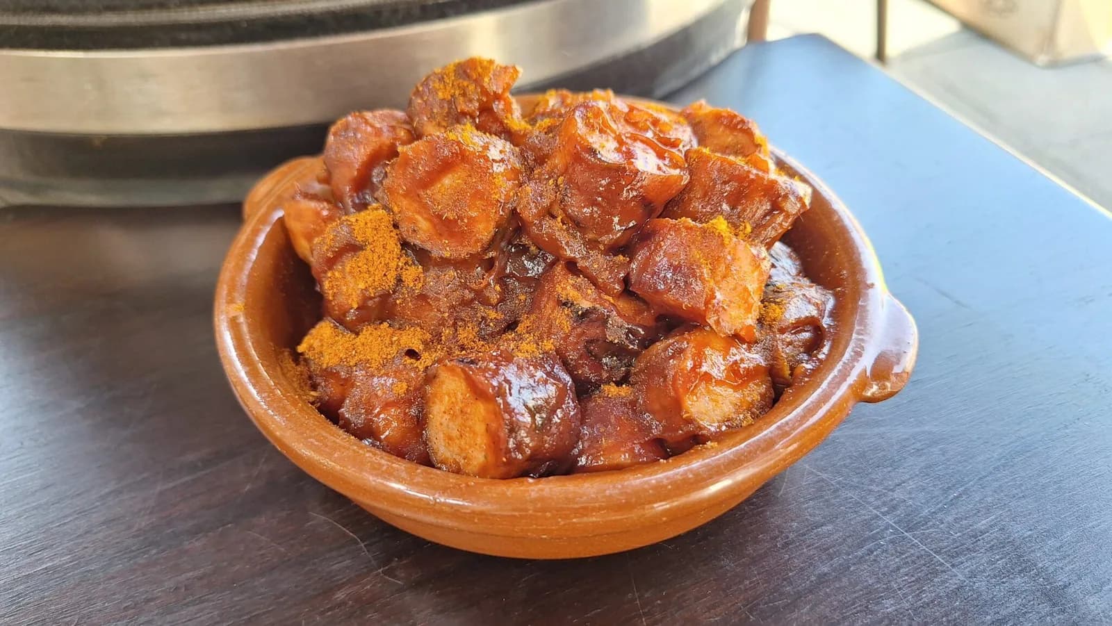 BBQ currywurst