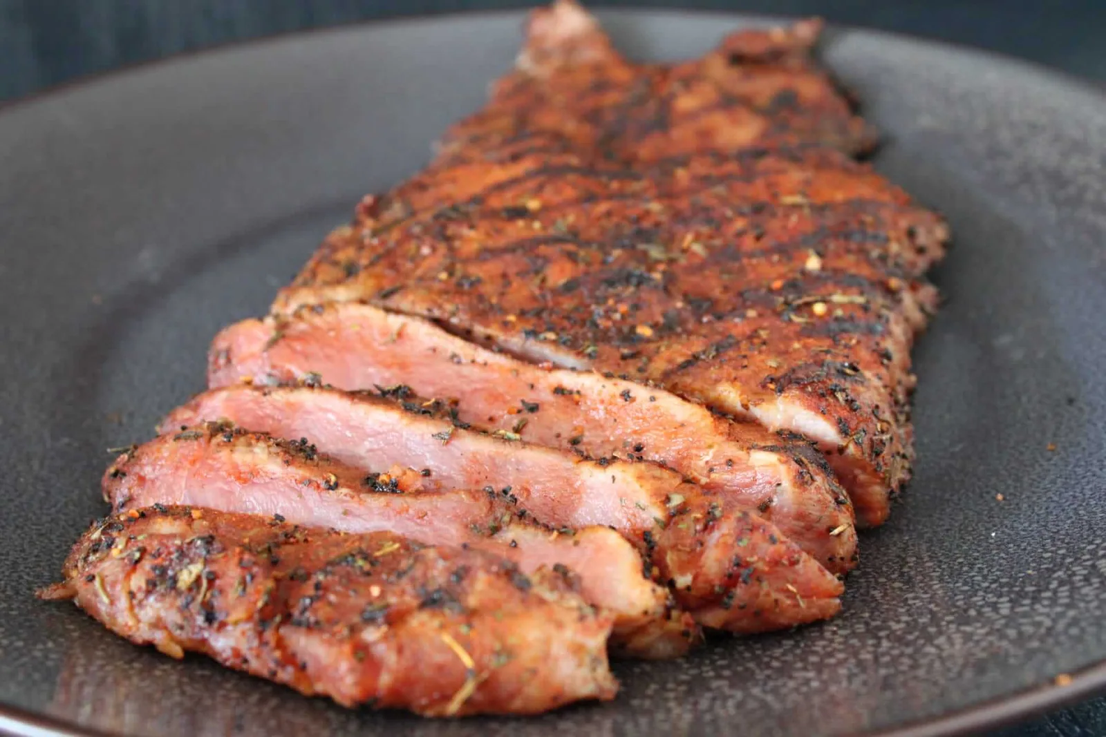 BBQ flat iron steak