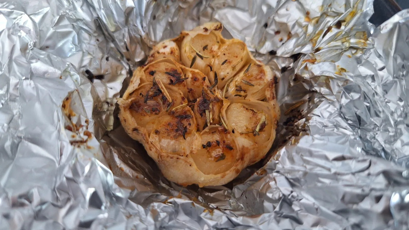 BBQ roasted garlic