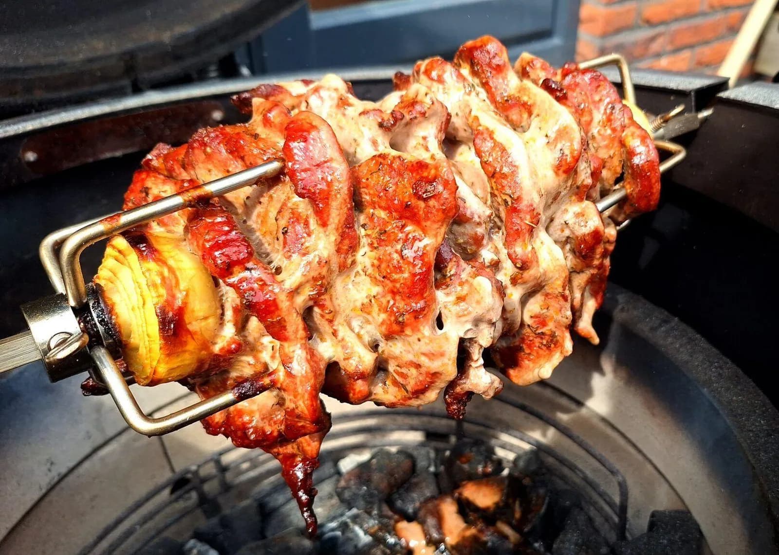 BBQ rotisserie gyros