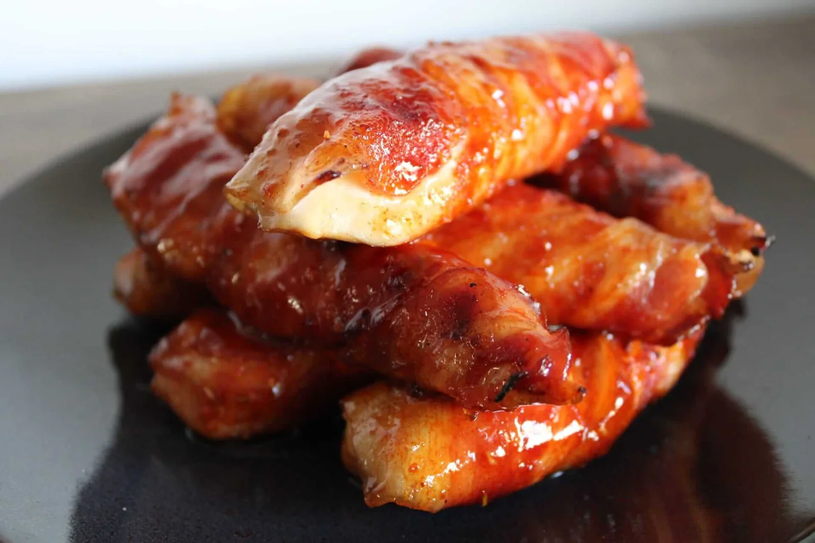 Chicken and bacon bites