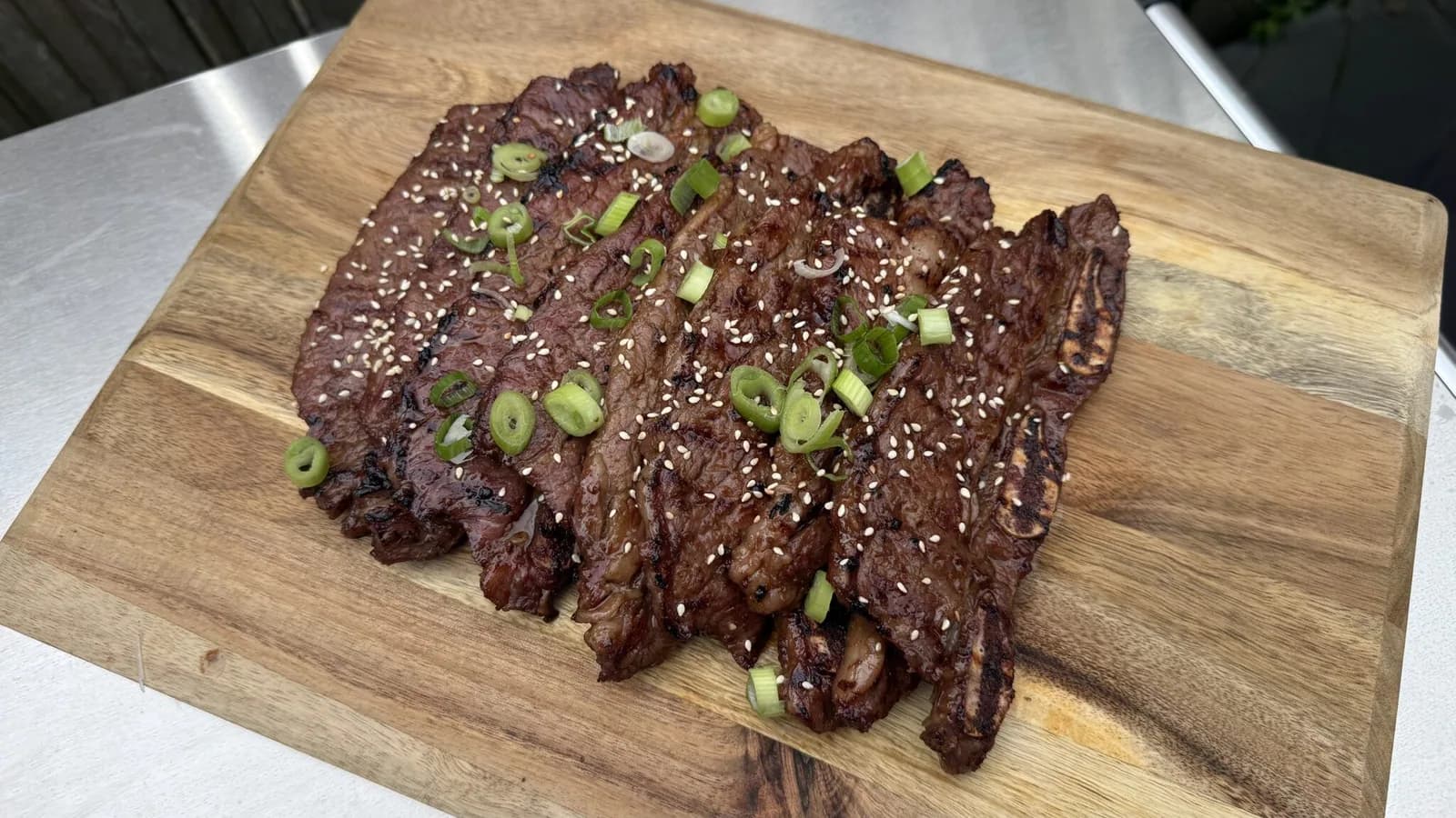 Korean galbi short ribs