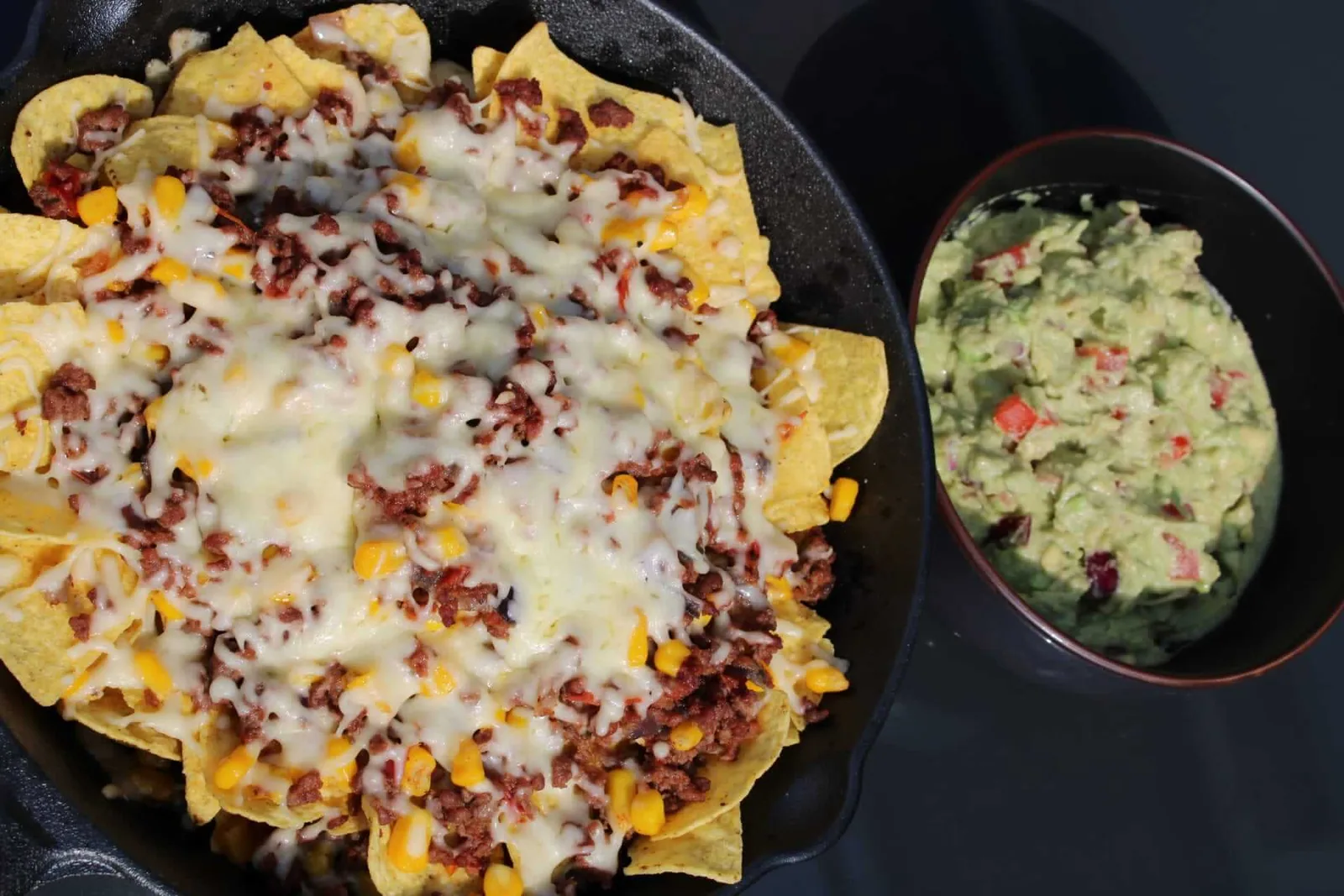 BBQ loaded nachos