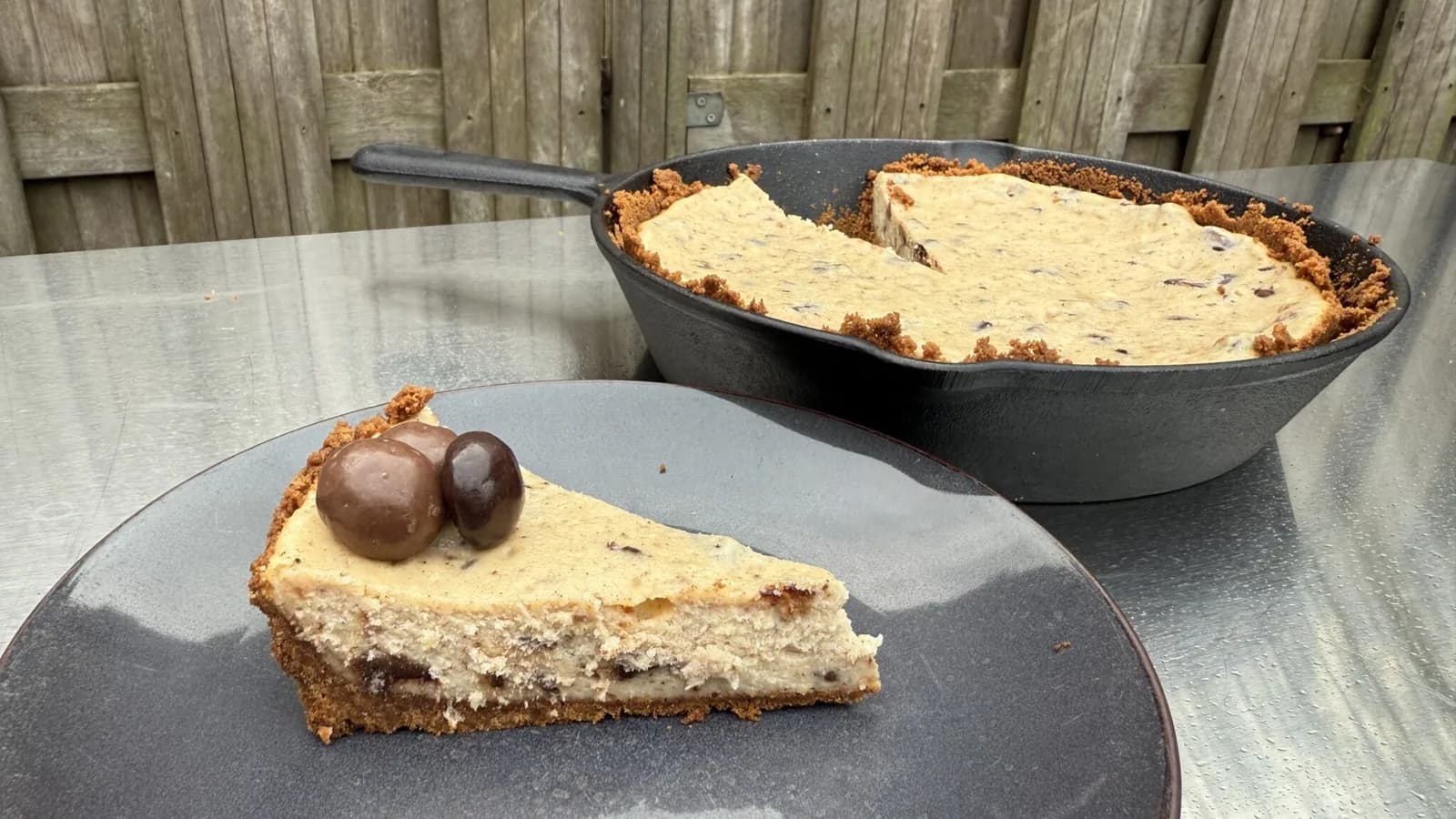 Dutch spiced-biscuit cheesecake
