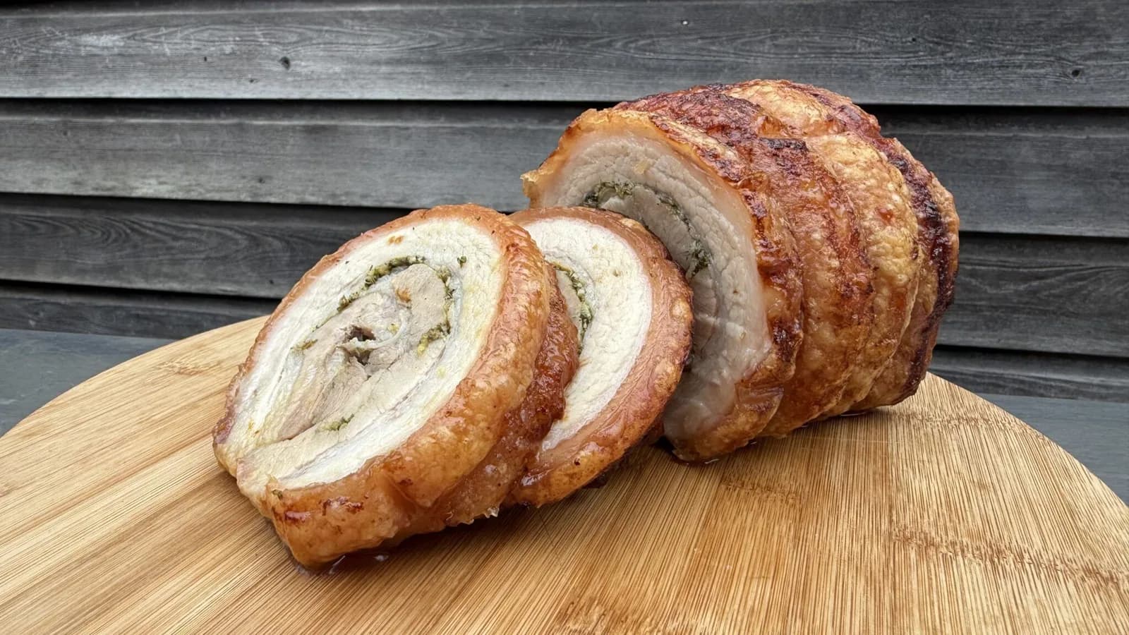 Porchetta: Italian rolled pork belly