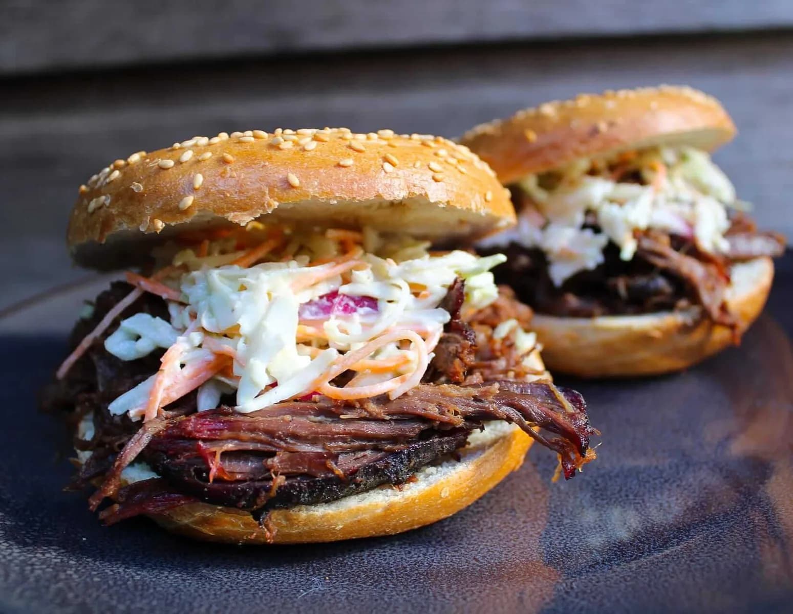 Low-and-slow BBQ pulled beef