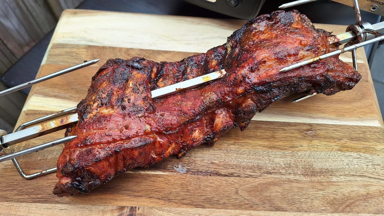 Rotisserie ribs