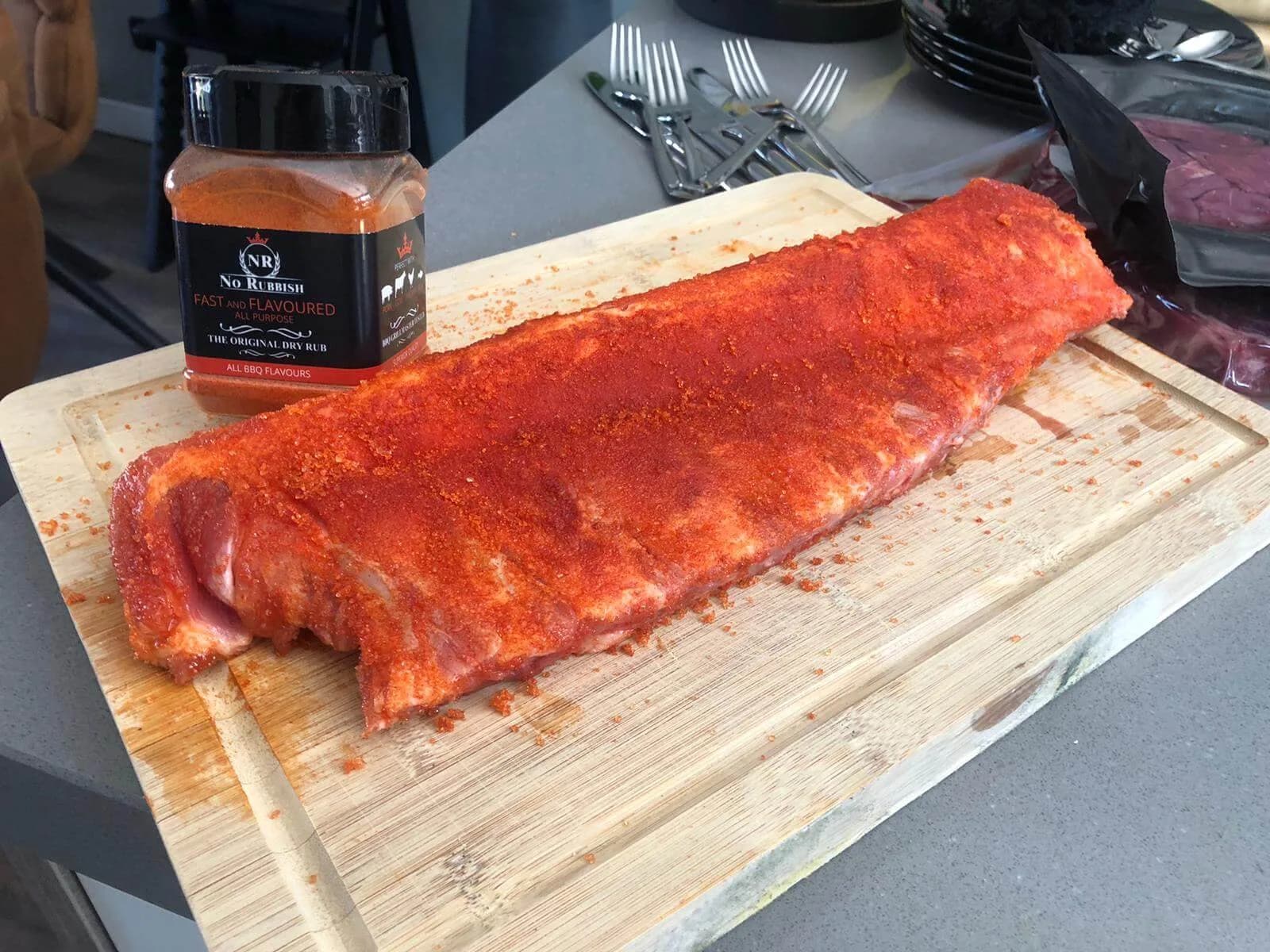 3-2-1 BBQ ribs