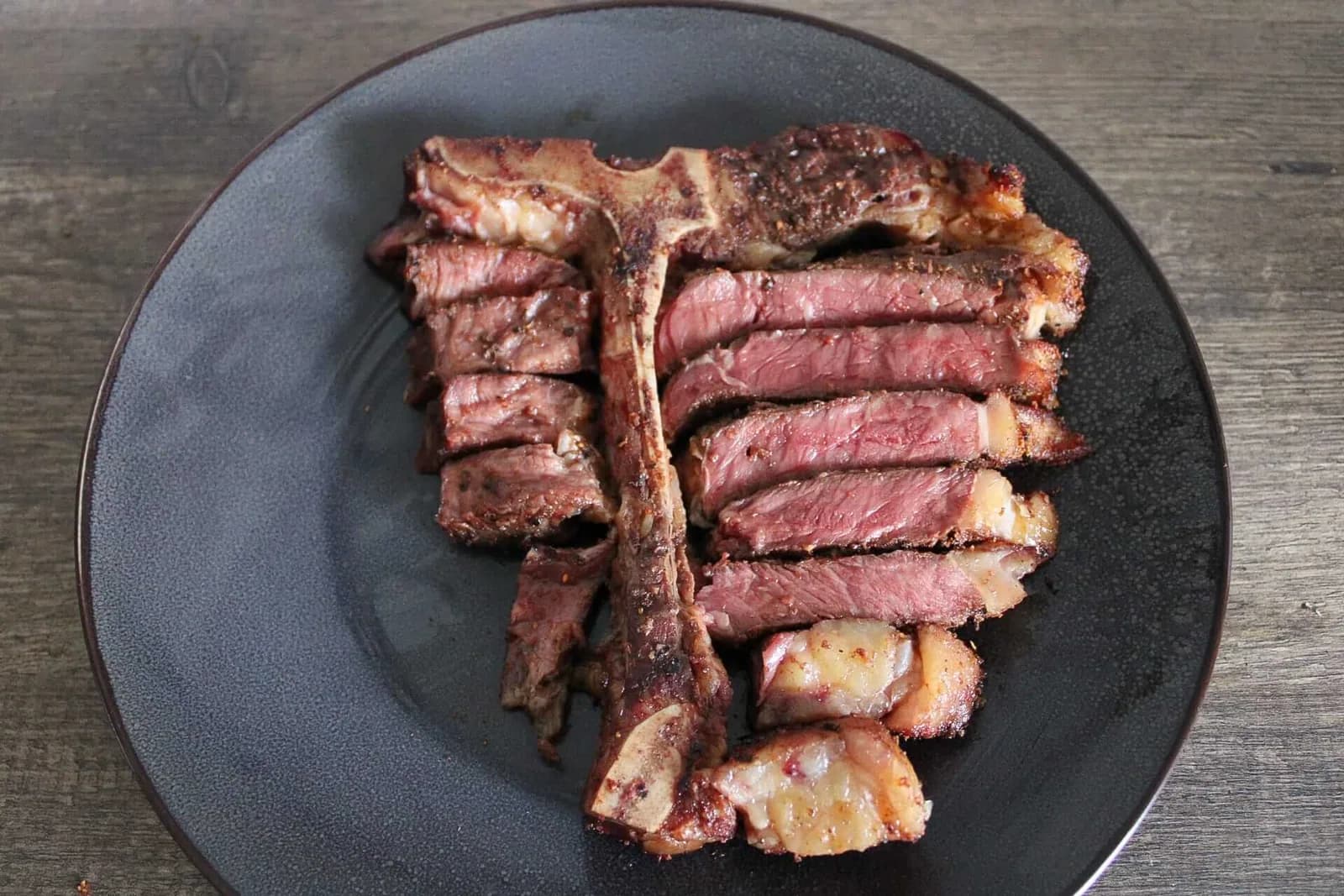 BBQ T-bone steak