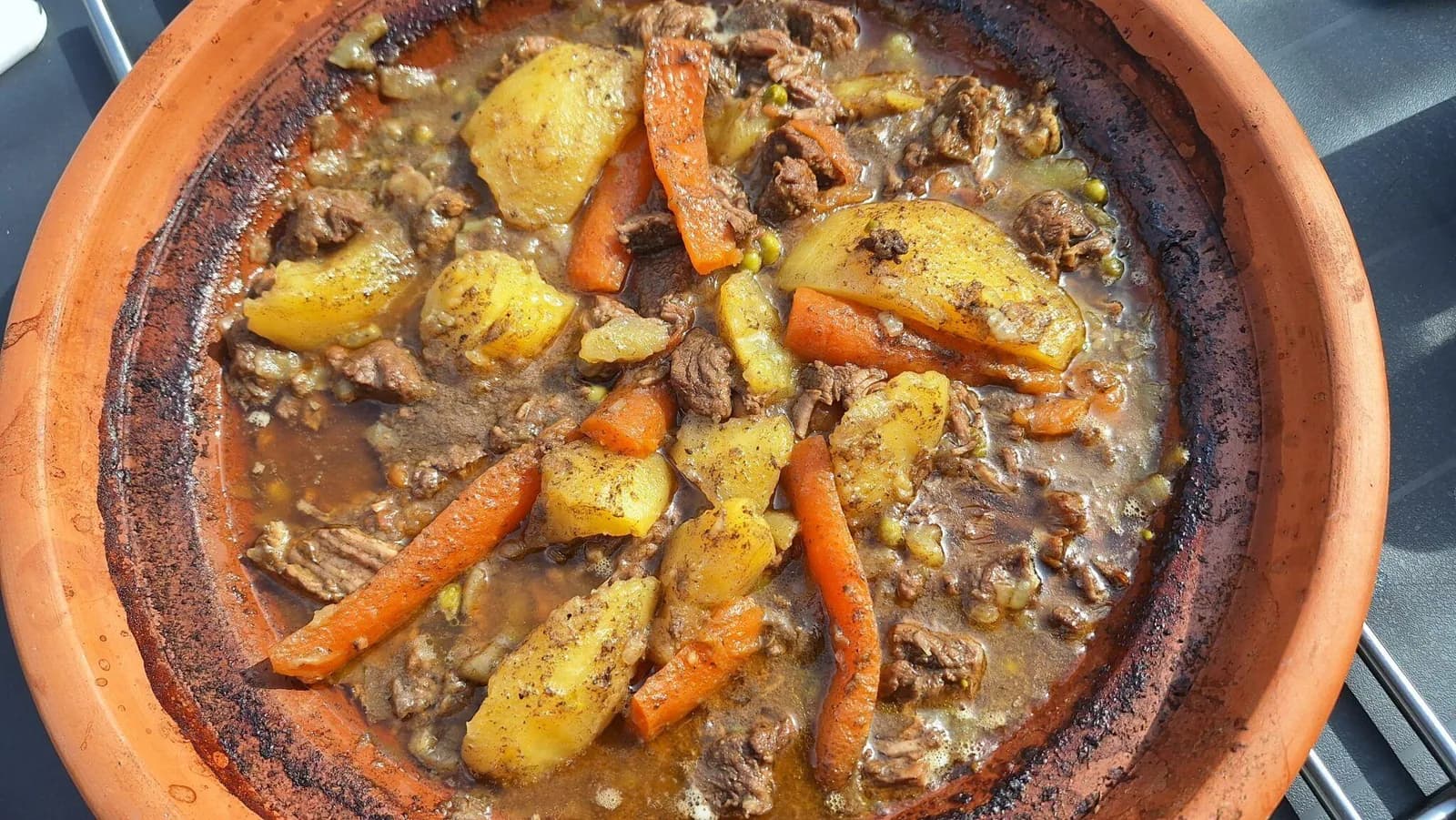 BBQ beef tagine
