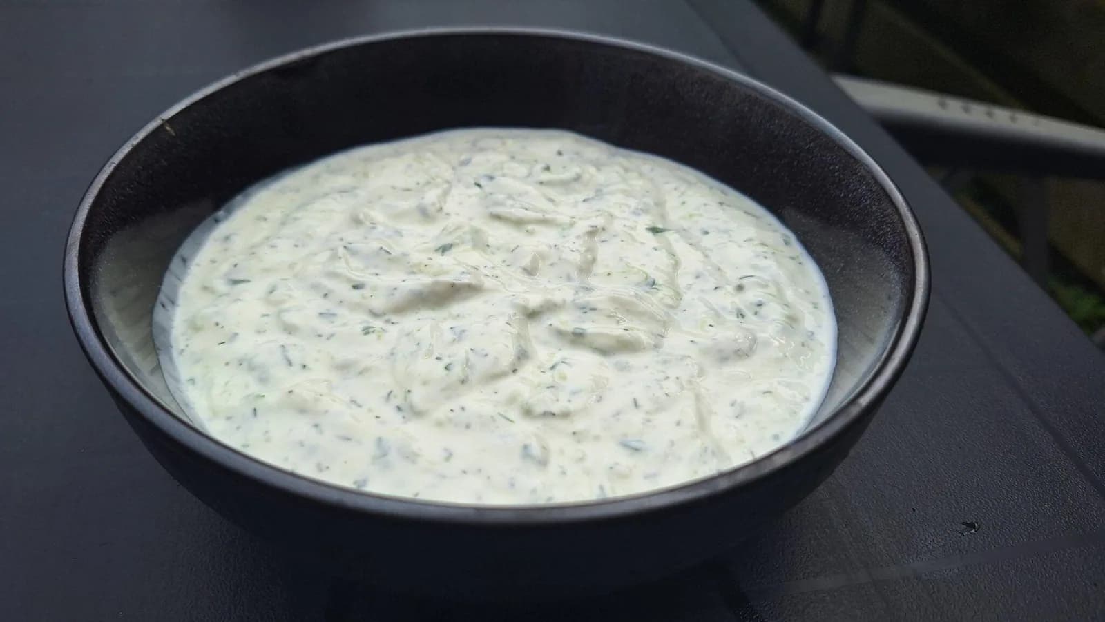 Homemade tzatziki