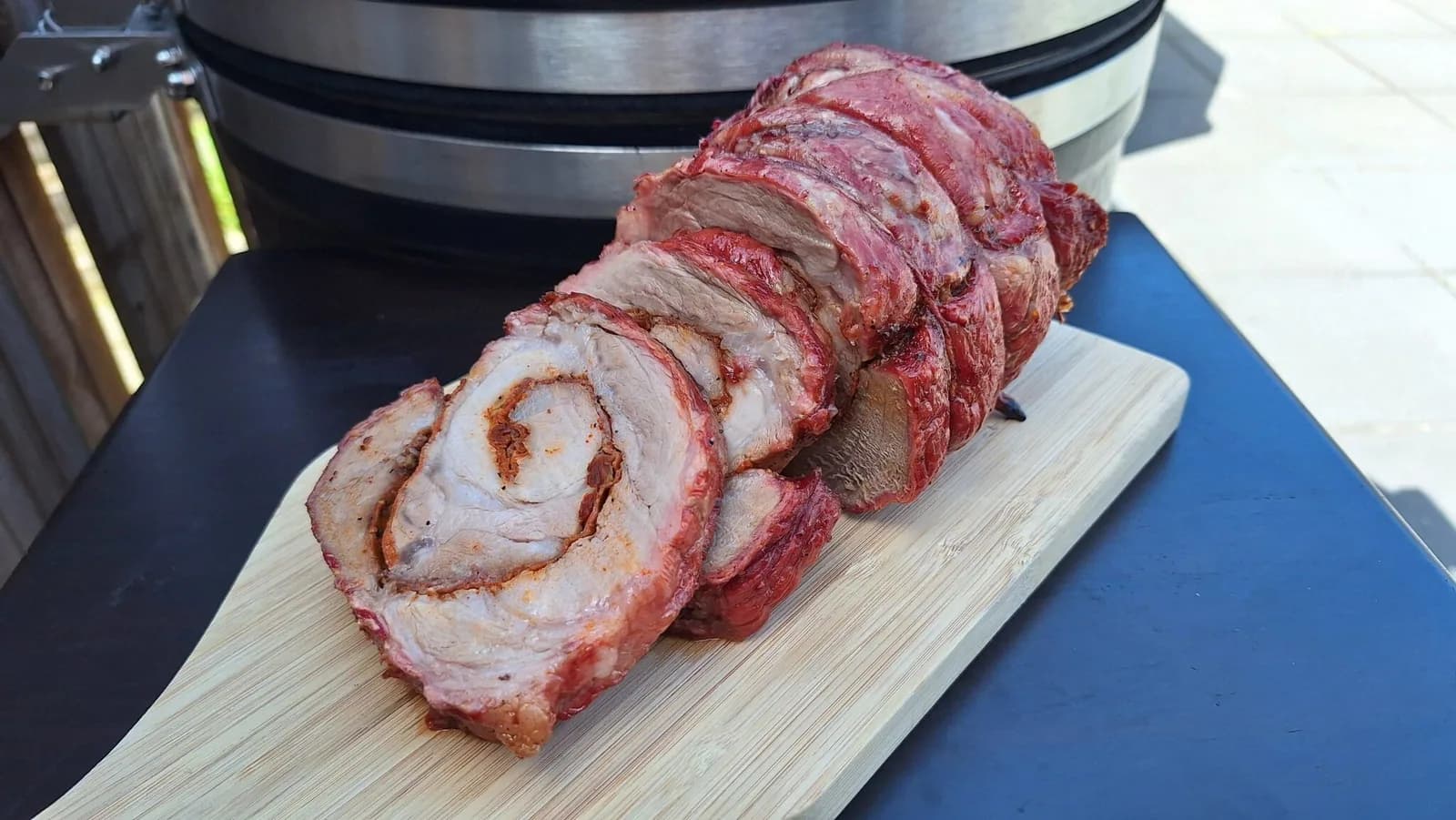 Rolled pork neck roast